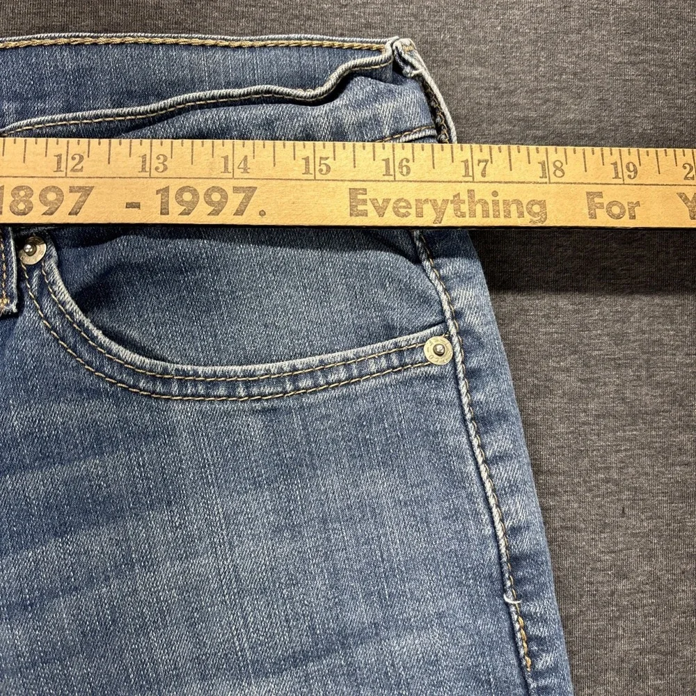 Levi's 511 Jeans Mens FIT-33x29 TAG- 33x30 Slim Fit Blue Denim Straight Cowboy